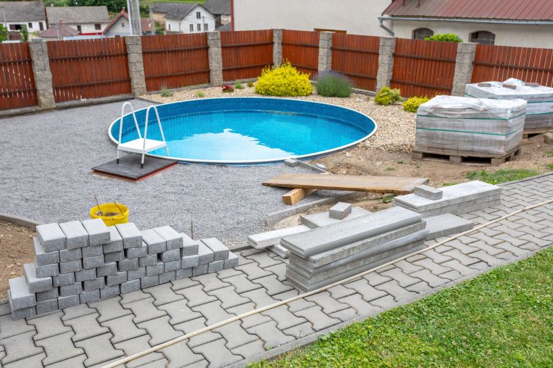 Pool Area Paving